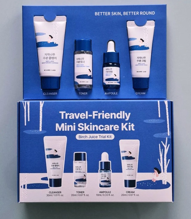 ✈️ Round Lab Travel Kit Mini to'plam [Ko'ki]