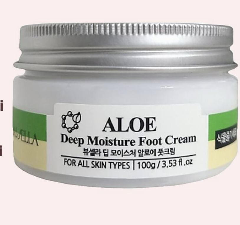 Aloe Krem Deep Mosture Foot Cream